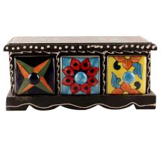 Spice Box-1423 Masala Rack Container Gift Item